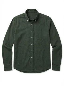Mini-geruit groen Flanel overhemd
