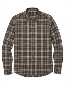 Ruiten bruin Flanel overhemd