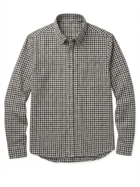 Ruiten bruin Flanel overhemd